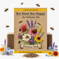 25 count Bee Pollinator Packet Seed Packet Favor