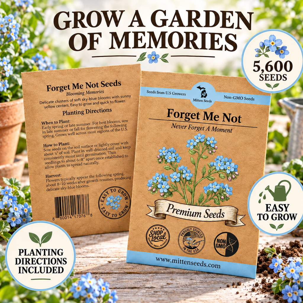 Blue Forget Me Not